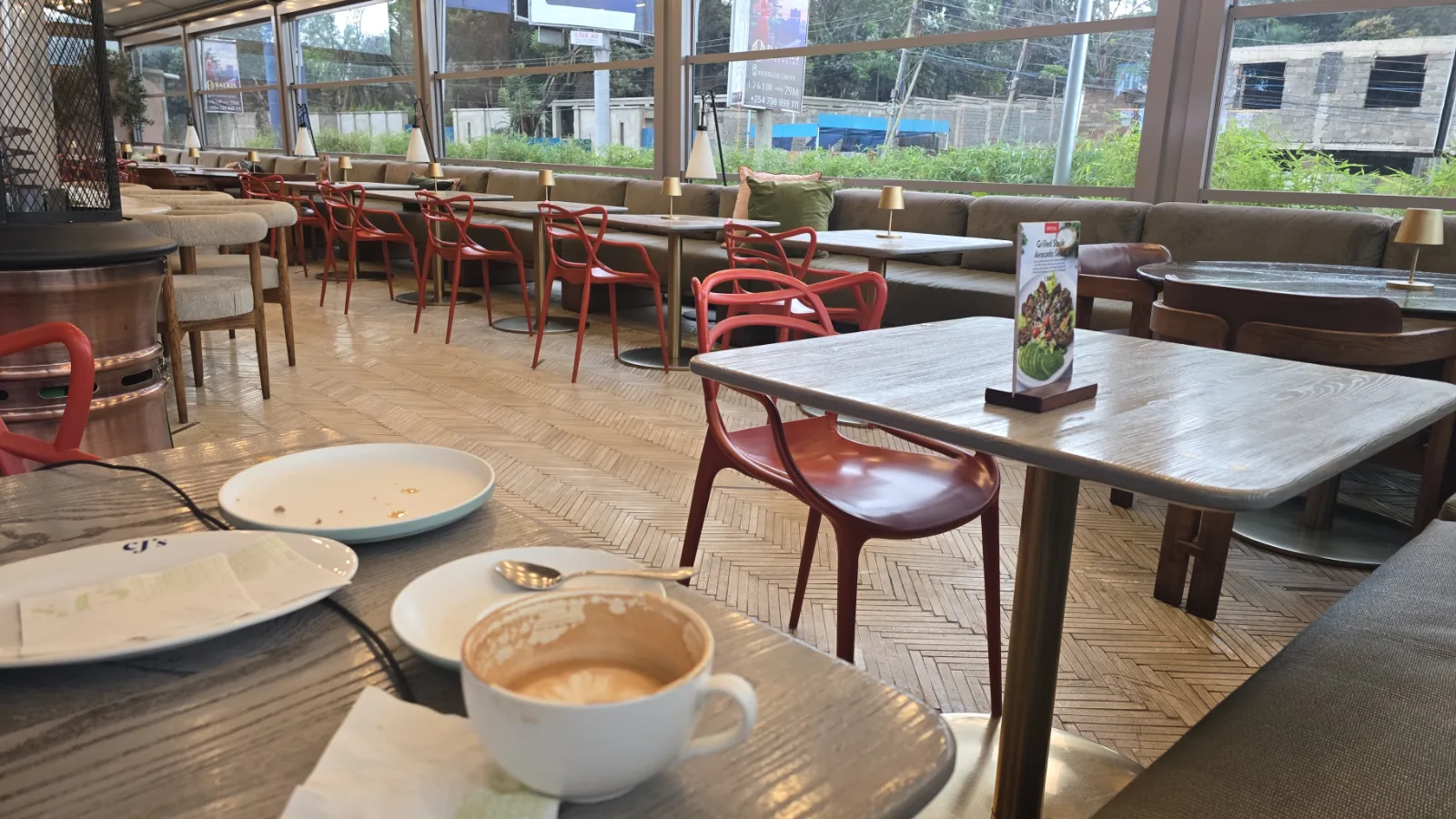 Morning coffee ☕️ at CJ Lavington